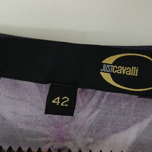 Just Cavalli Blue Top 🇮🇹 - Picture 4 of 6